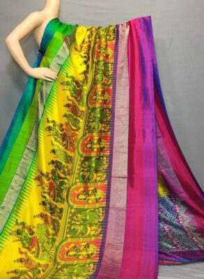Pure Kkath Silk Sarees With Digital Print (5)