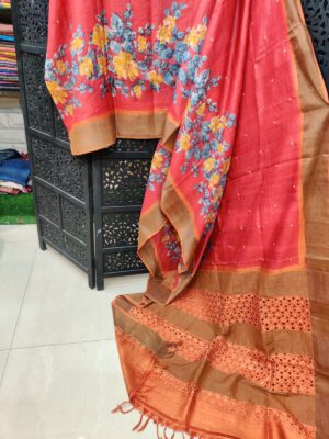 Pure Tussar With Paraah Anchal Sarees (23)