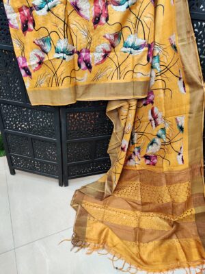 Pure Tussar With Paraah Anchal Sarees (26)