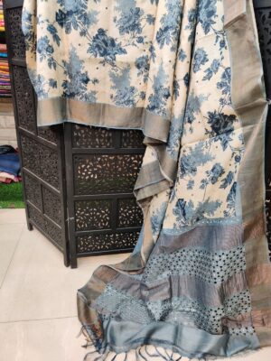 Pure Tussar With Paraah Anchal Sarees (27)