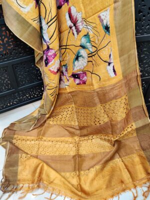 Pure Tussar With Paraah Anchal Sarees (29)