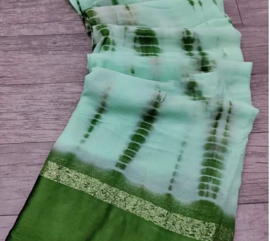 Beautiful Georgette Sarees With Price (1)
