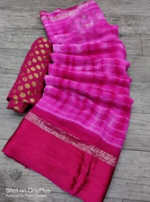 Beautiful Georgette Sarees With Price (3)