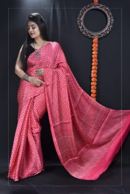 Designer Modal Silk Ajrakh Sarees (6)