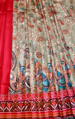 Exclusive Banaras Semi Silk Lehangas (11)
