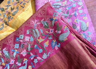 Exclusive Collection Handloom Zari Tussar Silk Sarees (1)