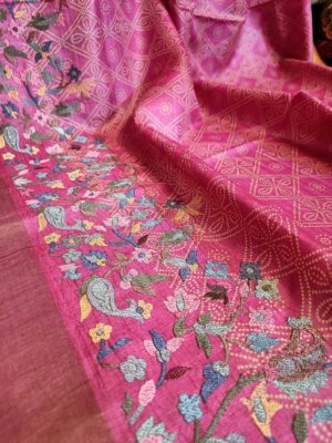 Exclusive Collection Handloom Zari Tussar Silk Sarees (7)