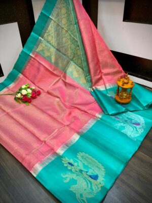 Exclusive Premium Collection Kuppadam Tissue Sarees (40)