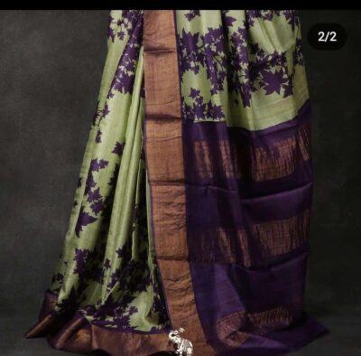 Exclusive Prints In Tussar Silk (4)