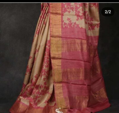 Exclusive Prints In Tussar Silk (5)