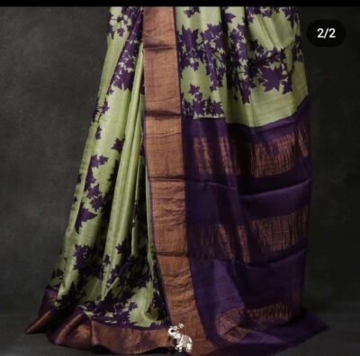 Exclusive Prints In Tussar Silk (6)