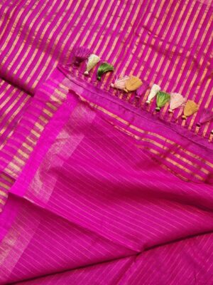 Exclusive Pure Tussar Silk Embroidary Pitchwai Border (37)
