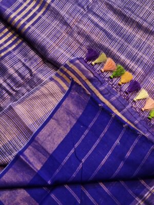 Exclusive Pure Tussar Silk Embroidary Pitchwai Border (44)