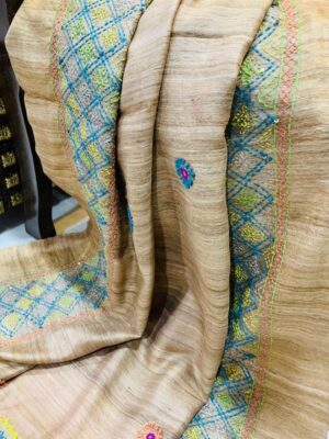 Gachi Tussar Pure Silk Handloom Sarees (12)