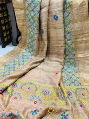 Gachi Tussar Pure Silk Handloom Sarees (14)