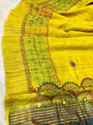 Gachi Tussar Pure Silk Handloom Sarees (15)