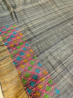 Gachi Tussar Pure Silk Handloom Sarees (4)