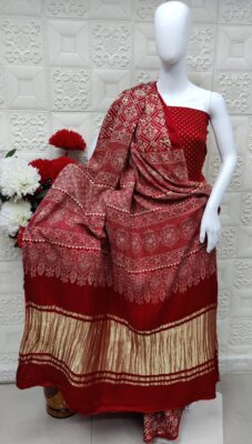 Lagdi Patta Modal Silk Sarees (11)