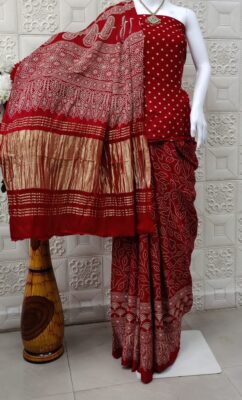 Lagdi Patta Modal Silk Sarees (2)