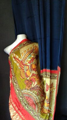 Modal Silk Tissue Pallu Sarees (9)