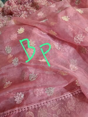 Organza Sarees Exclusive Collection With Blouse (1)