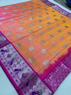 Pure Handloom Venkatagiri Silk Sareess (1)