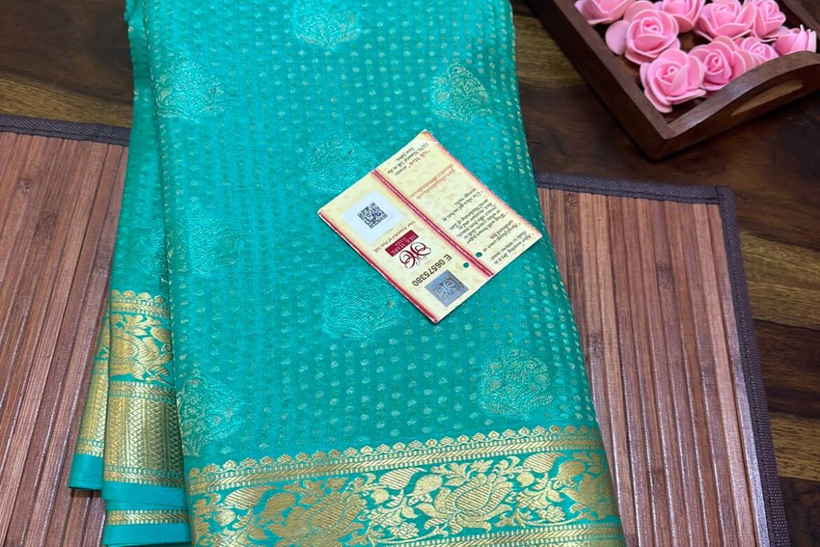 Pure Brocade Mysore Silk Sarees (3)
