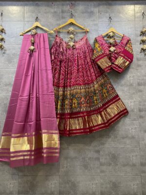 Pure Gajji Silk Lehangas Set (14)