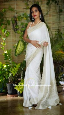 Pure Georgette Sequence Sarees (20)