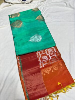 Pure Handloom Kanchipuram Soft Silk Sarees (17)