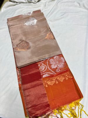 Pure Handloom Kanchipuram Soft Silk Sarees (18)
