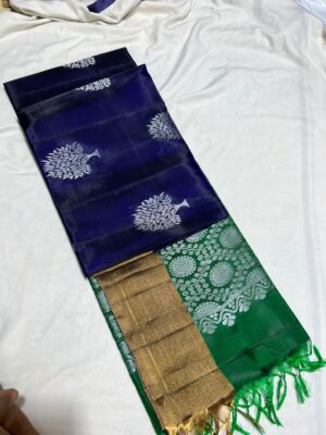 Pure Handloom Kanchipuram Soft Silk Sarees (22)