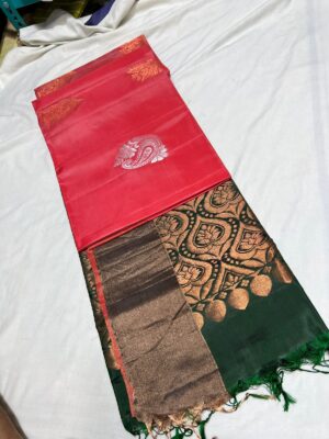 Pure Handloom Kanchipuram Soft Silk Sarees (26)