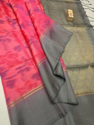 Pure Handloom Soft Silk Ikkat Sarees (8)