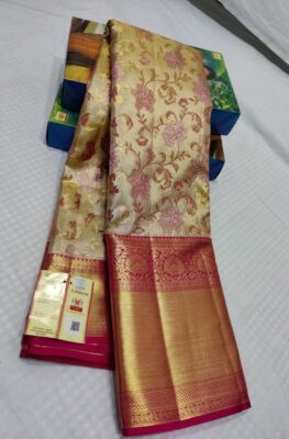Pure Kanchi Pattu Silk Tissue Sarees (4)