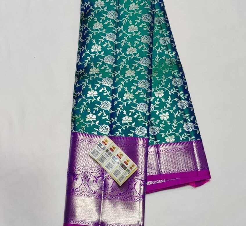 Pure Kanchi Silk Bridal Sarees With Price (1)