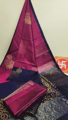 Pure Kanchi Soft Silk Weaving Sarees (5)