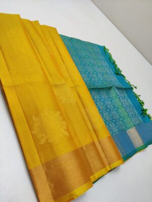 Pure Kanchi Soft Silk With Butties (16)