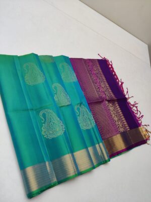 Pure Kanchi Soft Silk With Butties (6)