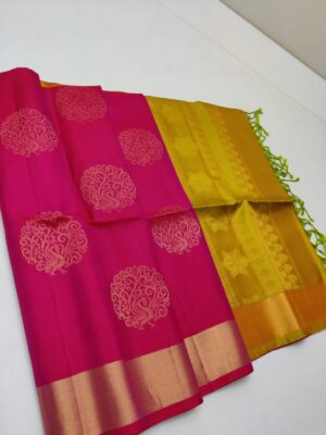 Pure Kanchi Soft Silk With Butties (8)