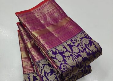 Pure Kanchipuram Silk Pure Zari Sarees (3)