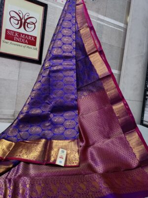 Pure Kanjivaram Silk Brocade Sarees (15)