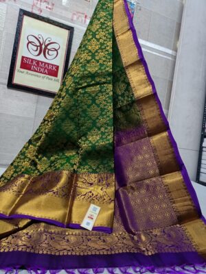Pure Kanjivaram Silk Brocade Sarees (39)