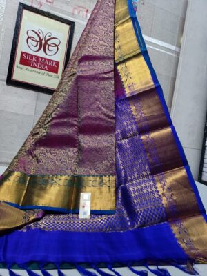 Pure Kanjivaram Silk Brocade Sarees (40)