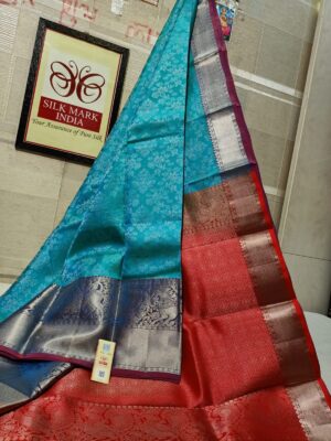 Pure Kanjivaram Silk Brocade Sarees (8)