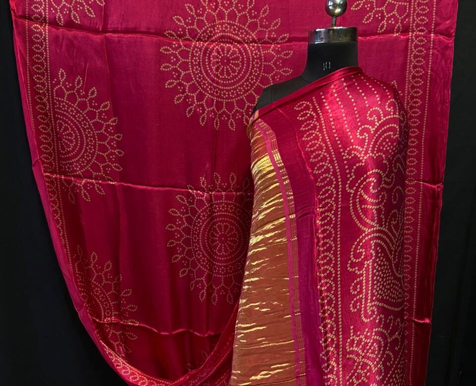Pure Modal Silk Sarees With Pallu (2)