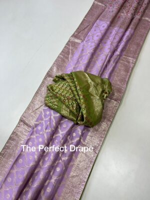 Pure Organza Silk Sarees With Elegant Weaving (14)