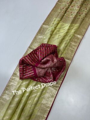 Pure Organza Silk Sarees With Elegant Weaving (16)
