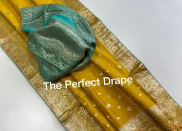 Pure Organza Silk Sarees With Elegant Weaving (17)