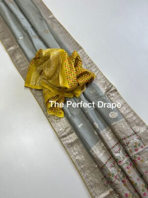 Pure Organza Silk Sarees With Elegant Weaving (20)